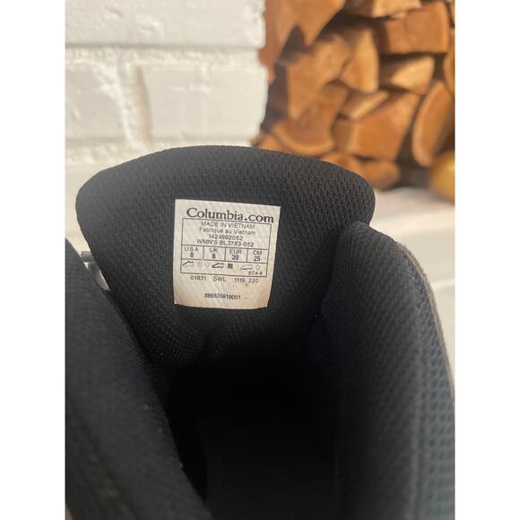 Columbia Newton Ridge Plus Waterproof Gray Hiking Boot Women's Size 8 - Picture 5 of 8